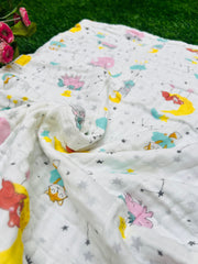 Nature Bloom - Muslin Baby Towel